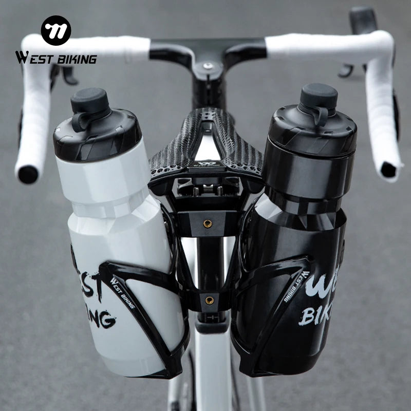 CowLost | west-biking-bicycle-water-bottle-cage-extension-mount-for-bike-saddle-single-double-bottles-holder-mtb-road-bike-accessories |5