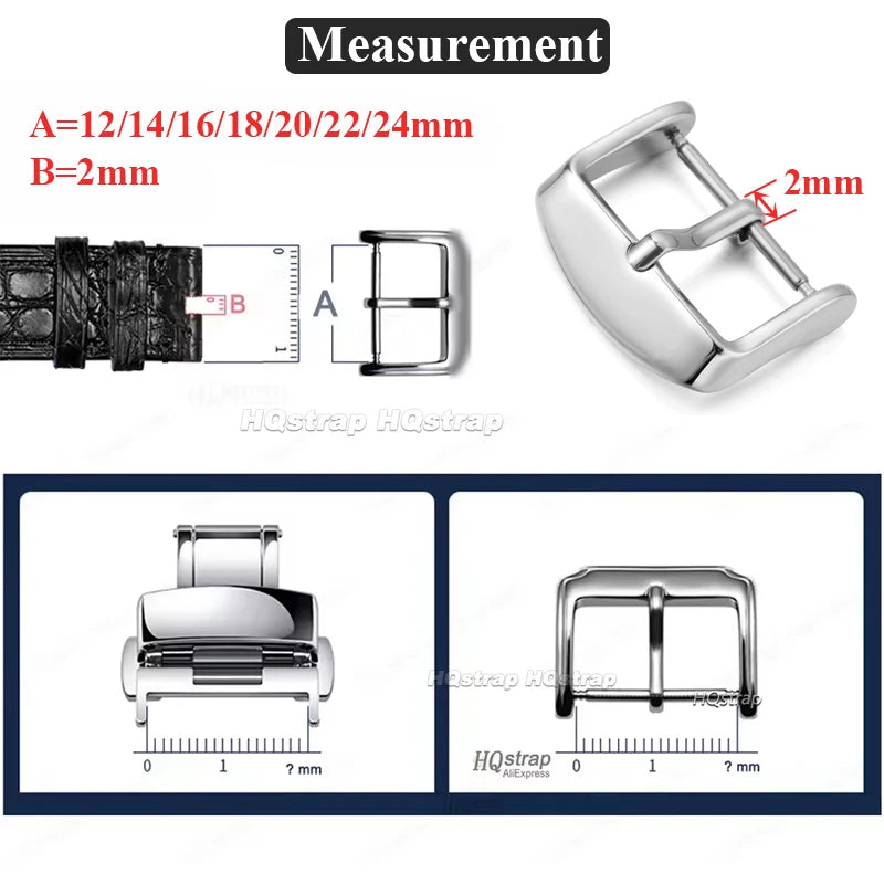 CowLost | product_id-stainless-steel-watch-buckle-clasp-replacement-12-24mm-durable-fit |6