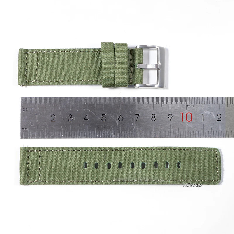 HQstrap Nylon Watch Strap 20mm 22mm Quick Release Sport Wristband for Smartwatch Unisex