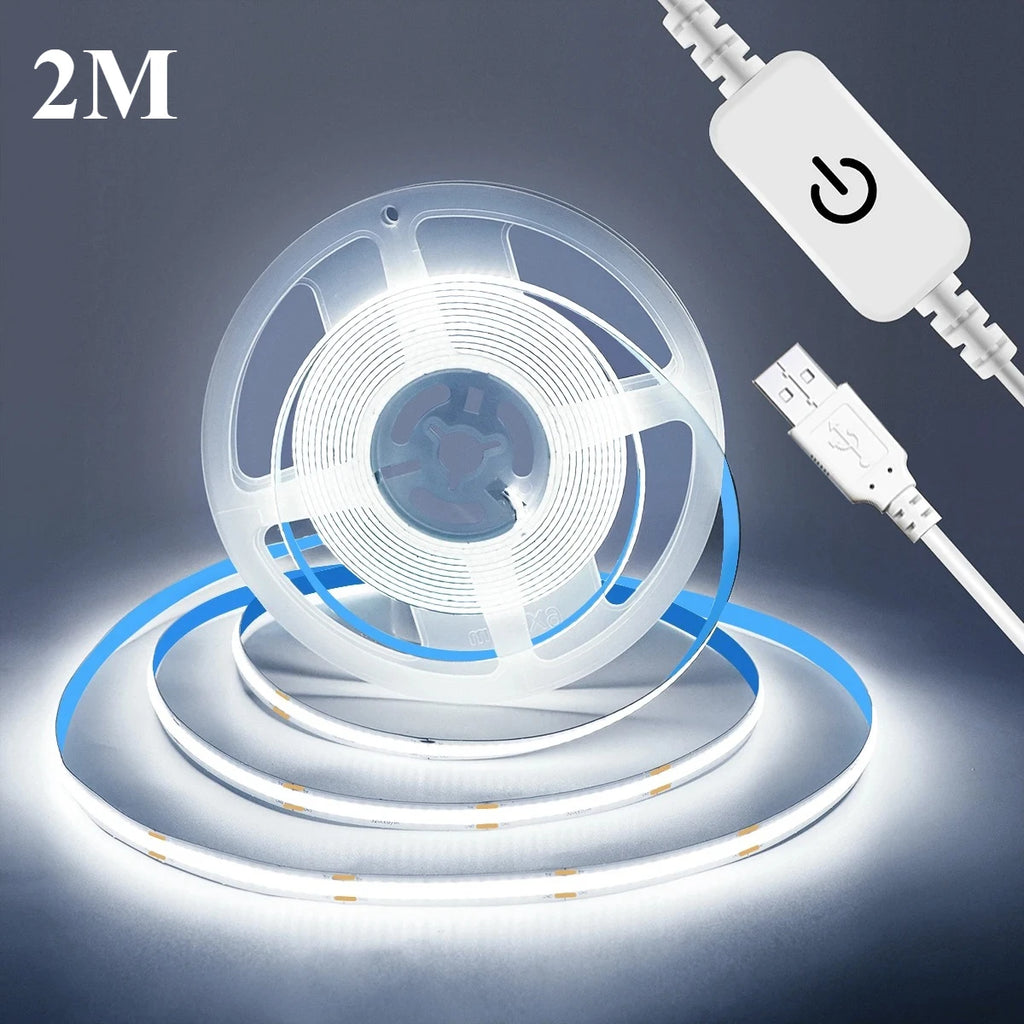 CowLost | light-ropes-strings-product_id-usb-5v-cob-led-strip-light-touch-dimmer-high-density-320-leds-m-ra90-flexible-tape-for-home-decor |22