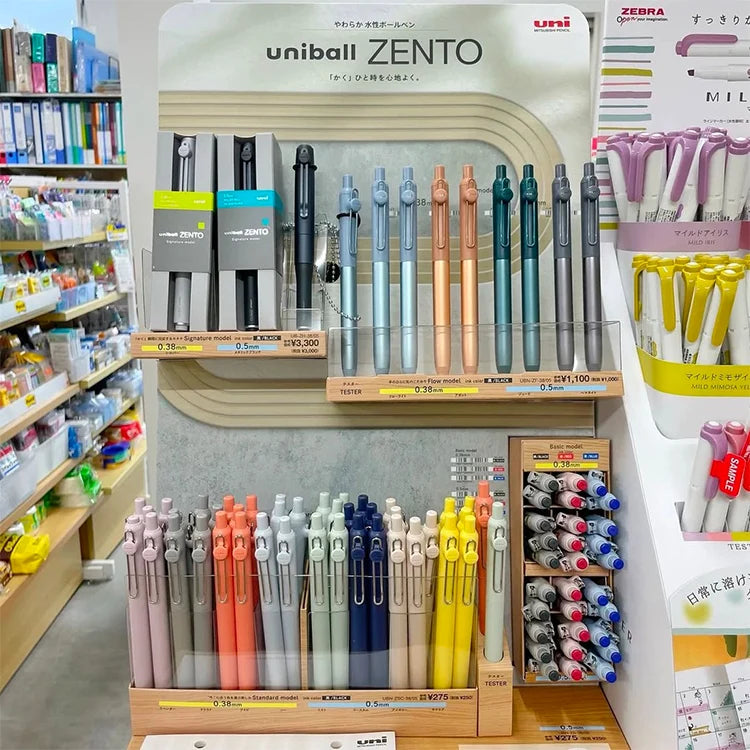 CowLost | product_id-uni-ball-zento-ubn-zsc-multi-color-gel-pen-0-38-0-5mm-refillable-smooth-writing-recycled-design |7