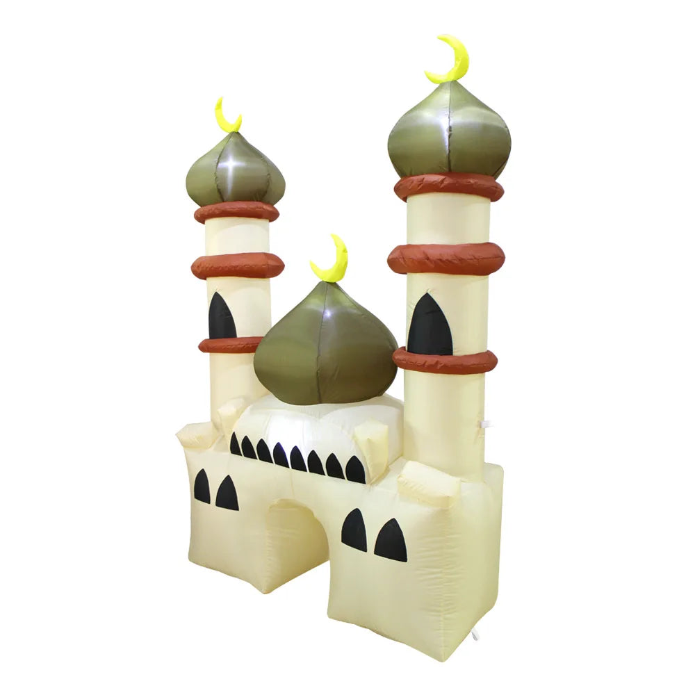 CowLost | 1-8m-6ft-ramadan-inflatables-castle-decoration-muslim-festival-outdoor-yard-garden-inflatable-toys |3