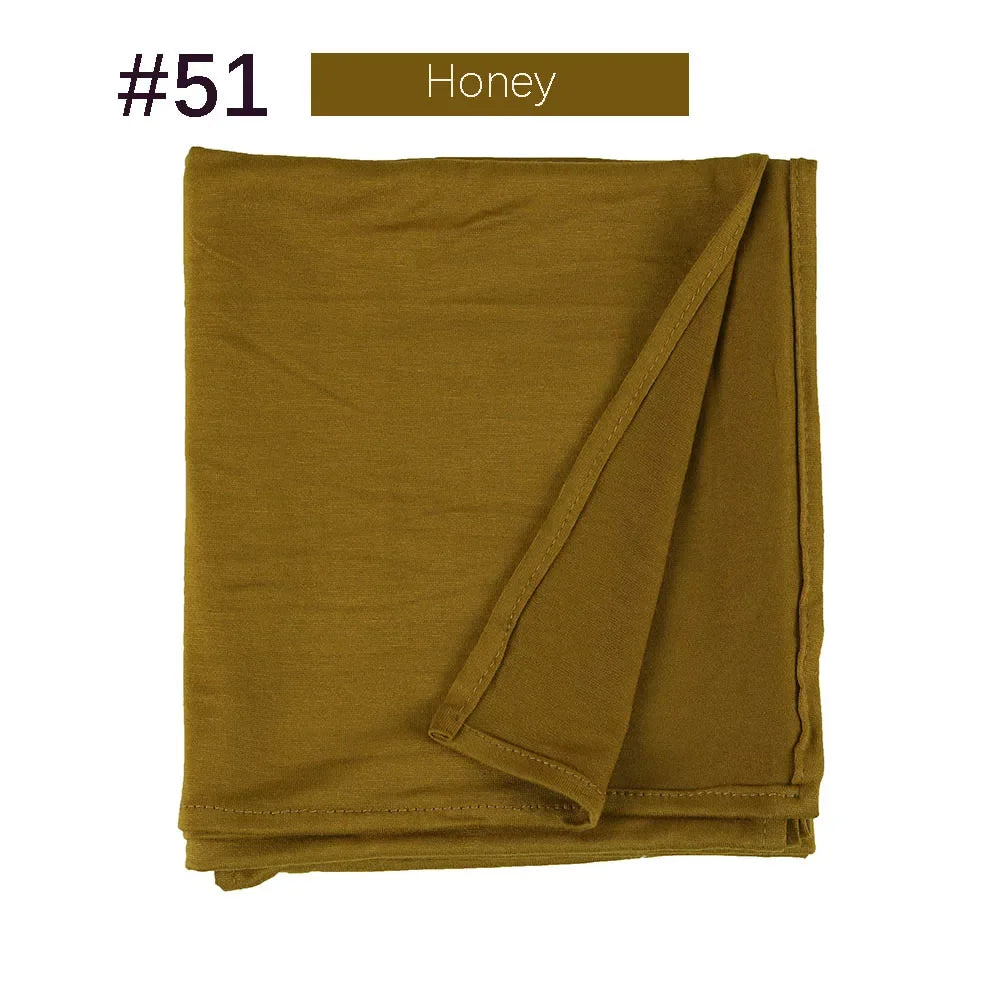 CowLost | muslim-women-stretchy-jersey-hijab-plain-cotton |24