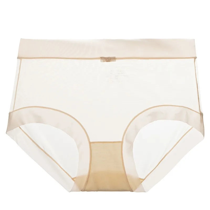 CowLost | product_id-4pcs-women-seamless-low-rise-ice-silky-soft-summer-briefs |3
