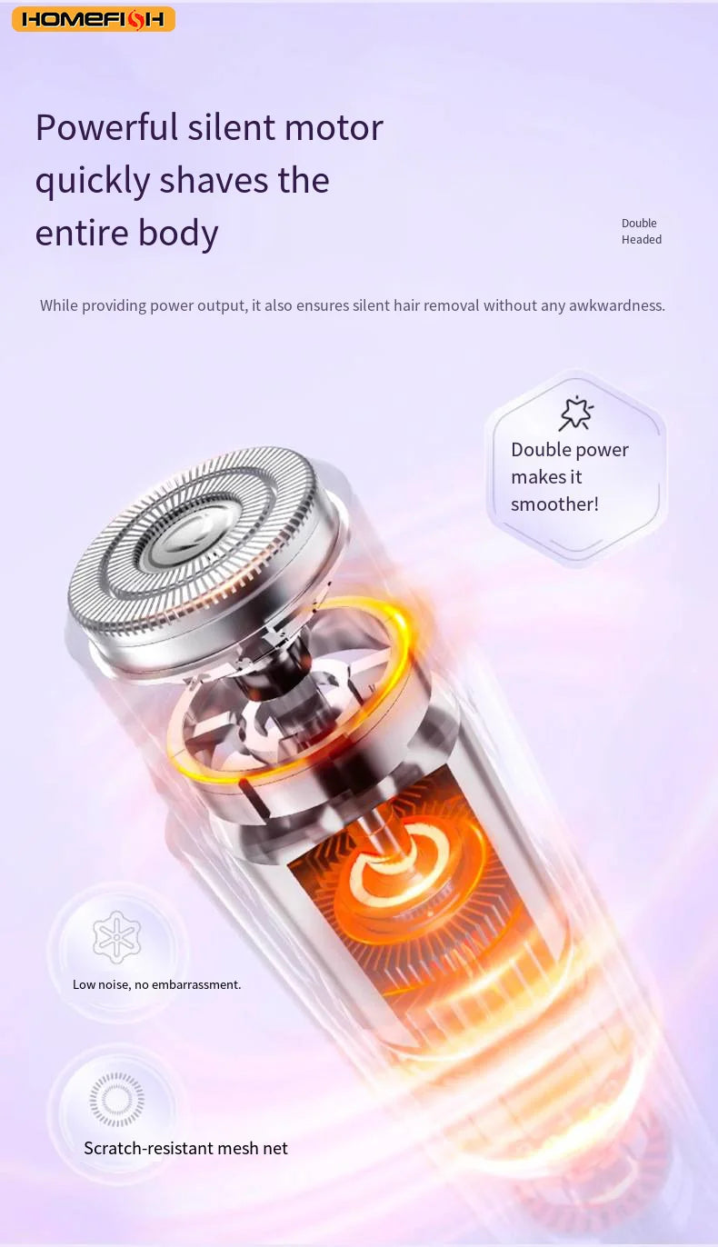 CowLost | product_id-homefish-2in1-rechargeable-electric-razor-epilator-for-women-painless-hair-removal |7