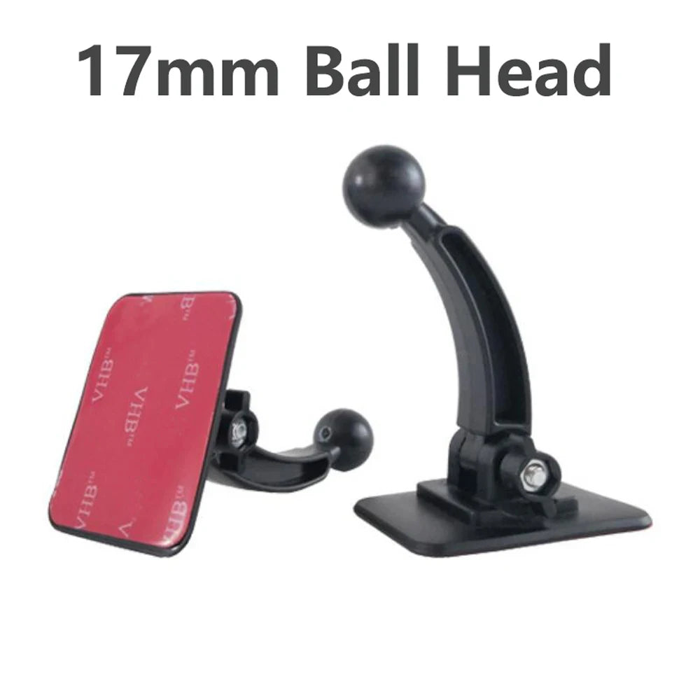 CowLost | product_id-mcgillon-17mm-ball-head-sticky-base-mount-for-mobile-phone-dvr-car-dashboard-desktop-holder |17