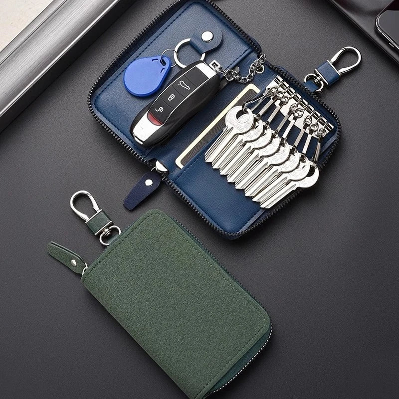 CowLost | leather-keychain-men-women-key-holder-organizer |2