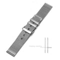 CowLost | product_id-universal-stainless-steel-milanese-watchband-18-24mm-silver-black-replacement-strap-for-smartwatches |9