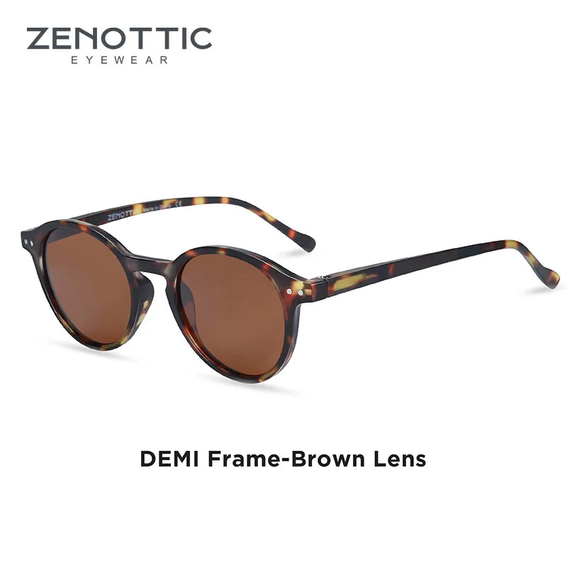 CowLost | zenottic-s-size-retro-circular-polarized-sunglasses |47