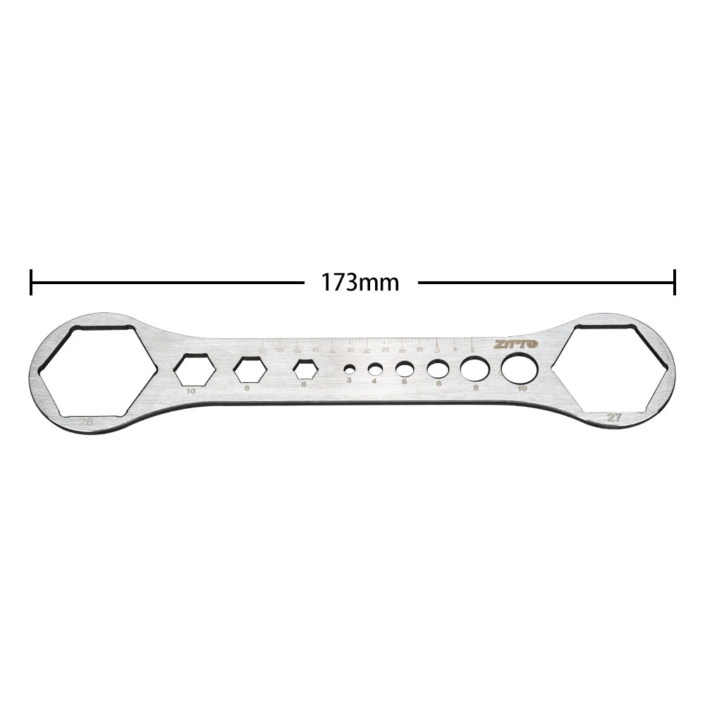 CowLost | ztto-mtb-suspension-fork-cap-repair-allen-wrench-socket-24mm-26mm-27mm-28mm-30mm-32mm-bottom-bracket-tool-installation-remover |11