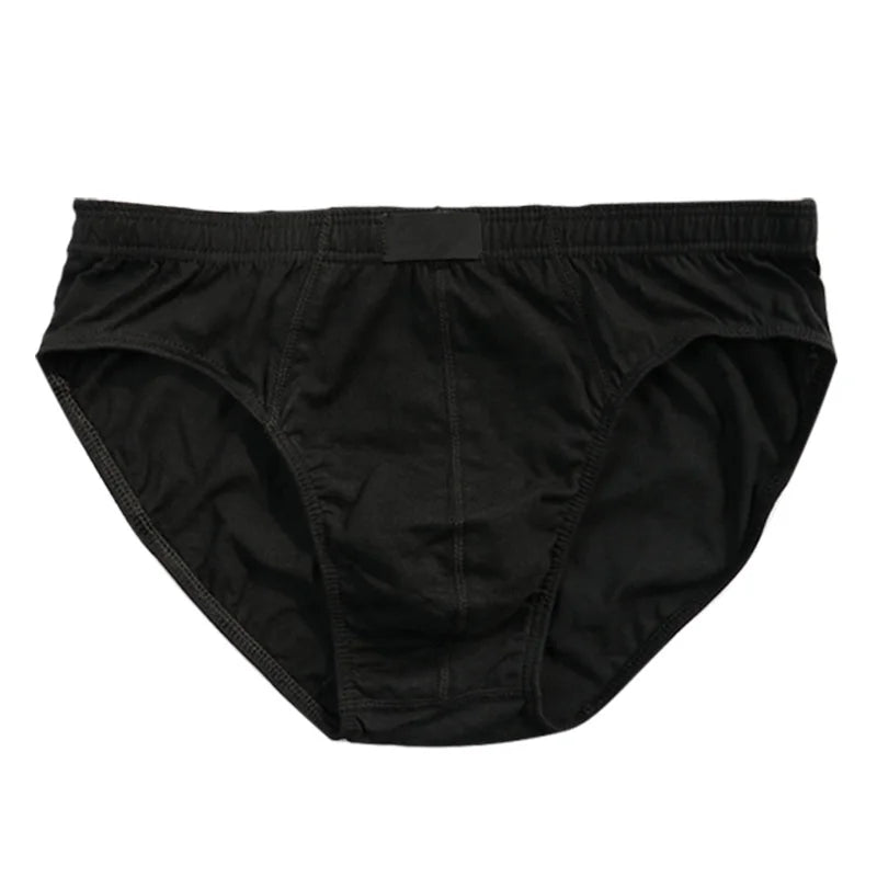 CowLost | men-solid-cotton-briefs-panties-plus-size-xl-5xl-underwear-briefs |13