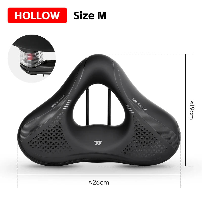 CowLost | west-biking-widen-bicycle-saddle-ergonomic-thick-comfortable-bike-saddle-shock-absorbtion-mtb-e-bike-cushion-bicycle-accessories |67