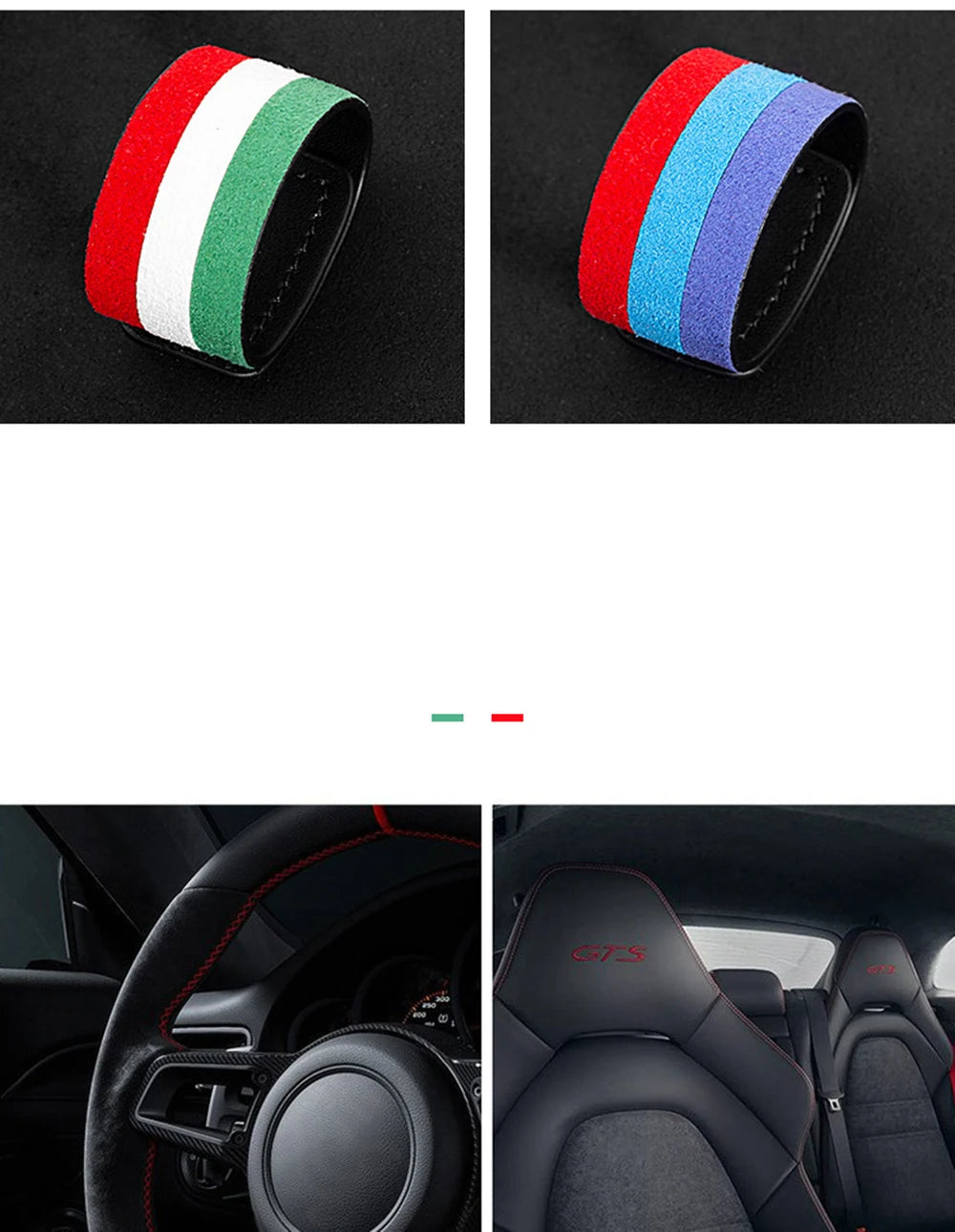 CowLost | product_id-italy-super-suede-universal-car-steering-wheel-booster-with-center-line-marking-flannel-interior-accessory |9