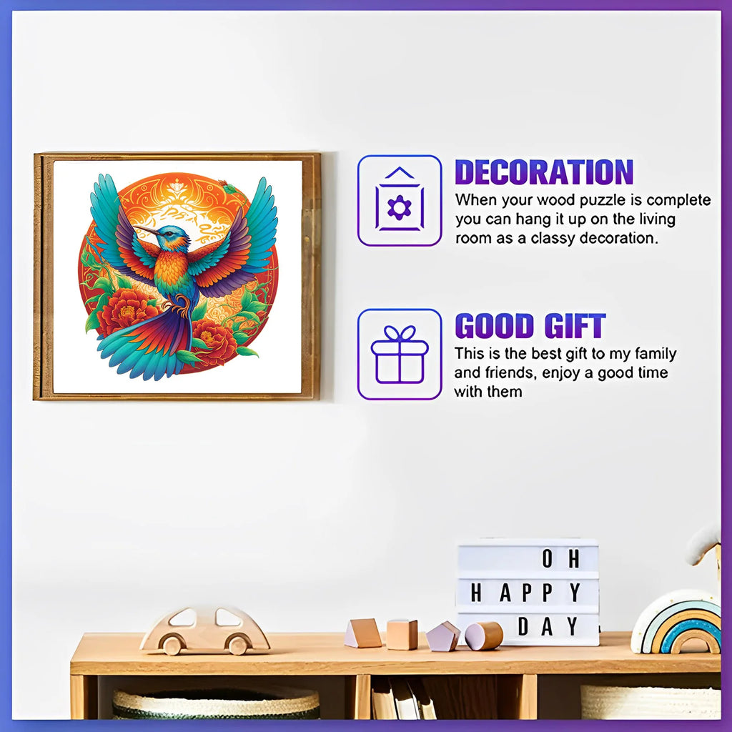 CowLost | product_id-bird-wooden-jigsaw-puzzle-with-irregular-animal-shapes-eco-friendly-wall-art-gift-for-nature-lovers |4