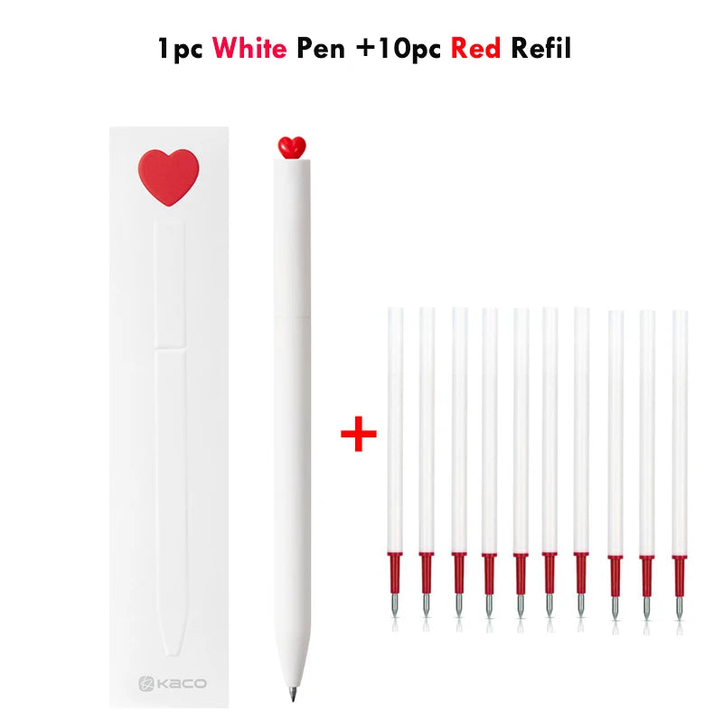 CowLost | product_id-kaco-first-cute-love-0-5mm-black-ink-gel-pen-set-rotating-ballpoint-for-valentines-day-gift |17