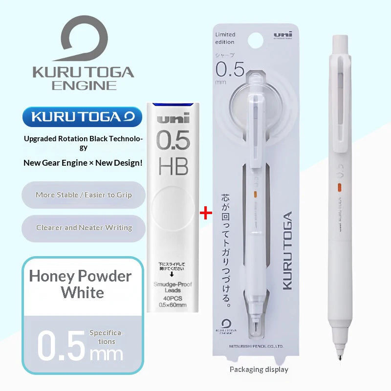 CowLost | product_id-uni-kurutoga-m5-ks-0-5mm-mechanical-pencil-with-auto-rotating-lead-for-stable-writing-and-study |20