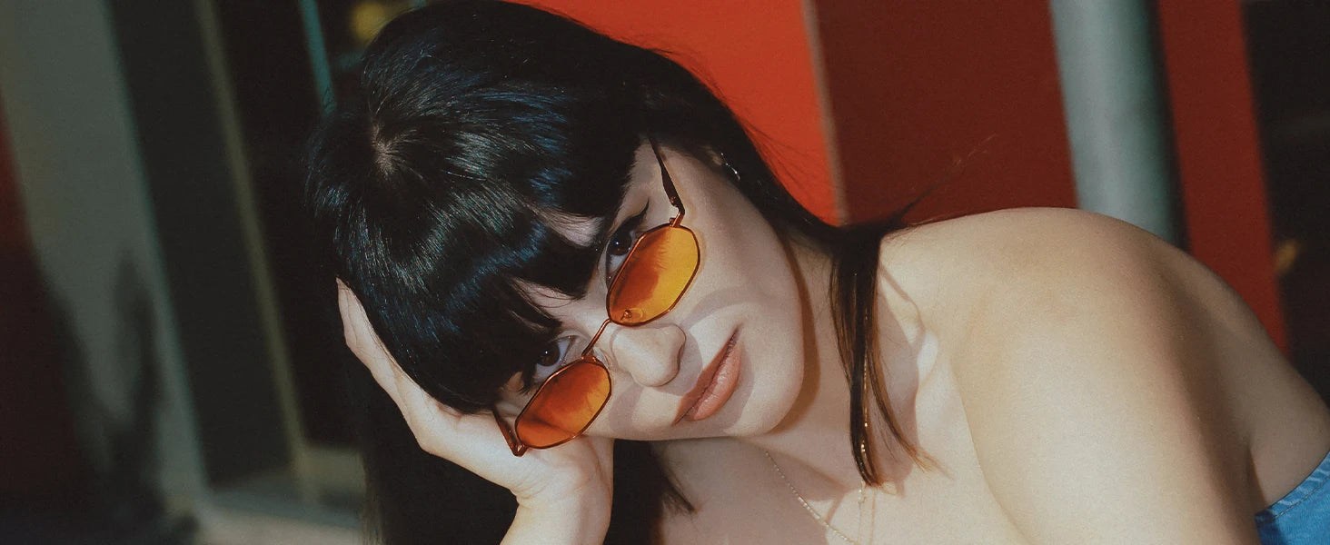 CowLost | zenottic-retro-small-polygon-polarized-sunglasses-women-metal-uv400 |10