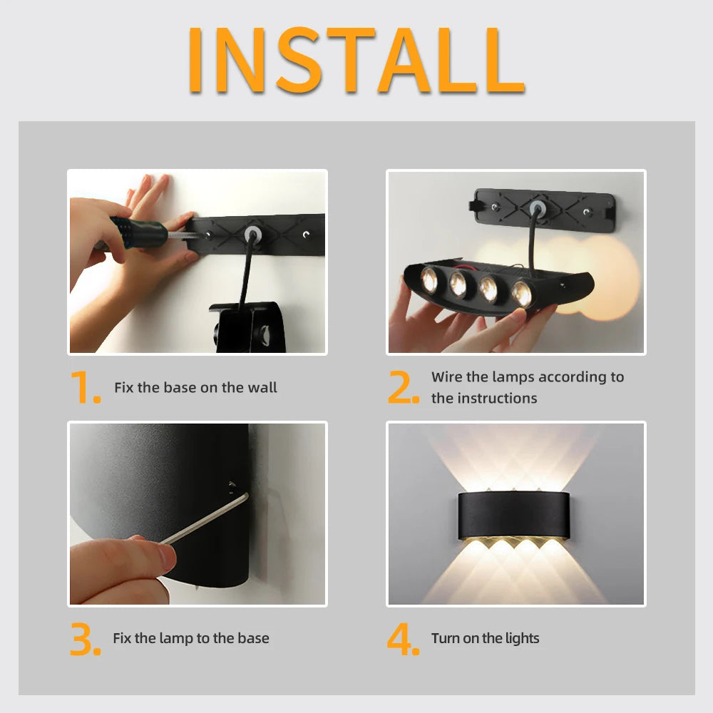 CowLost | seasonal-holiday-decorations-chenben-led-wall-lamp-ip65-waterproof-indoor-outdoor-lighting-6w-12w |19
