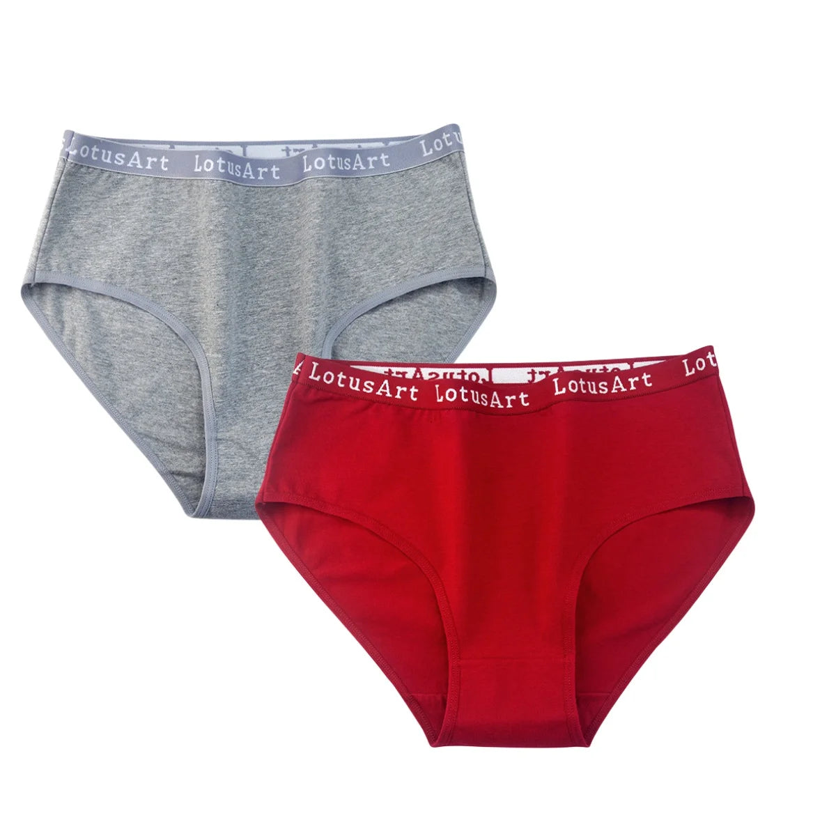 CowLost | product_id-2pcs-women-high-waist-cotton-briefs-tummy-control-breathable-m-2xl |22