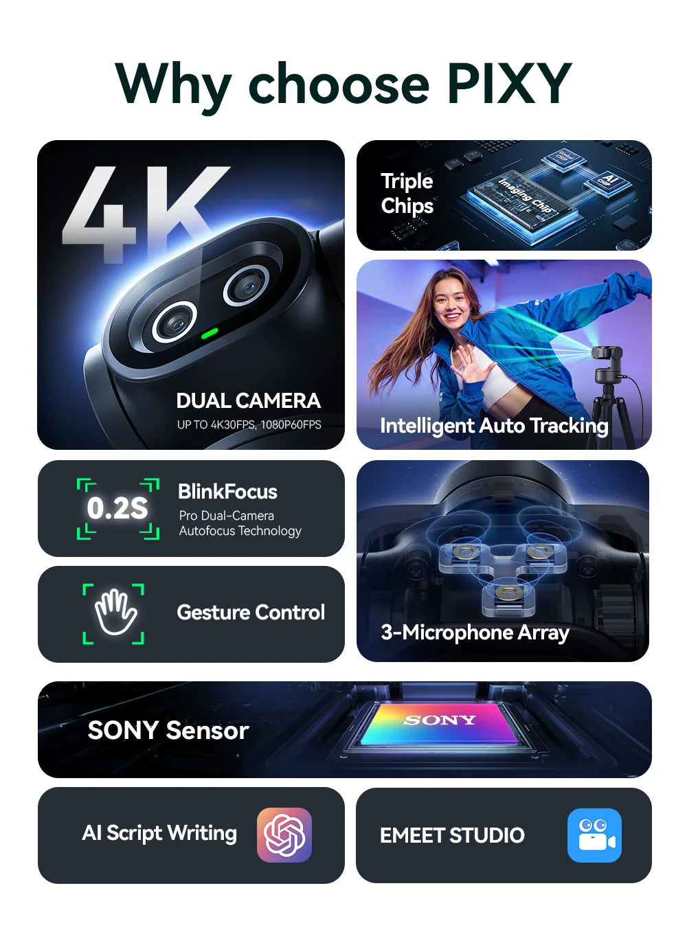 CowLost | 4k-webcam-emeet-pixy-dual-camera-ai-tracking-video-camera-for-live-streaming |8