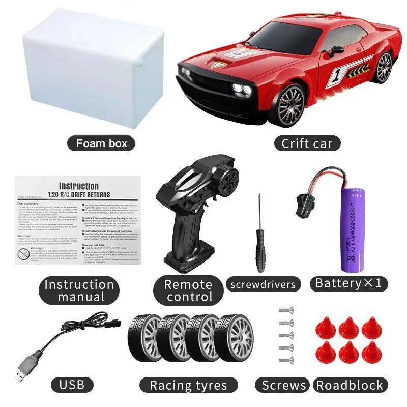 CowLost | fencing-barriers-dodge-hellcat-1-16-4wd-high-speed-remote-control-drift-car |48