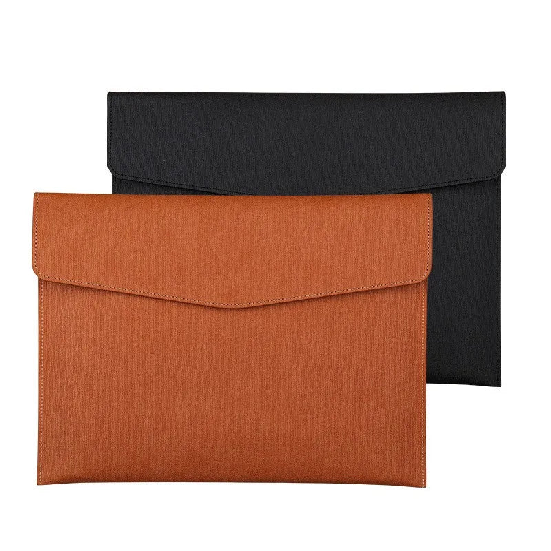CowLost | faux-leather-document-bag-business-information-bag |1