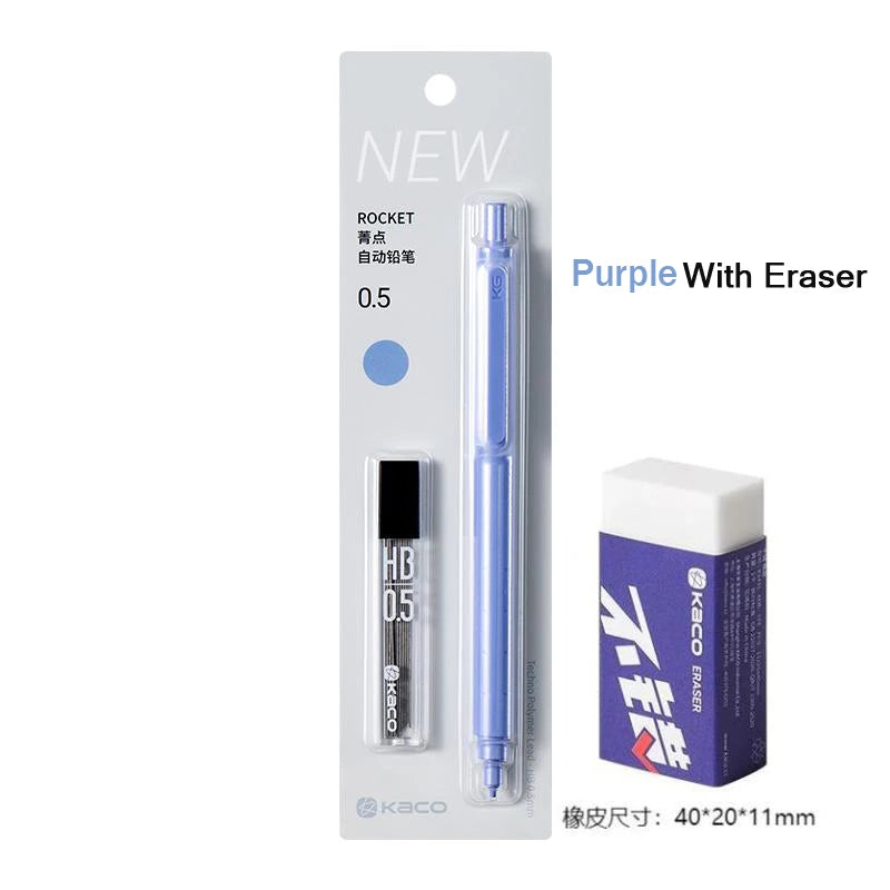 CowLost | product_id-kaco-rocket-0-5mm-hb-mechanical-pencil-set-for-writing-and-drawing |12