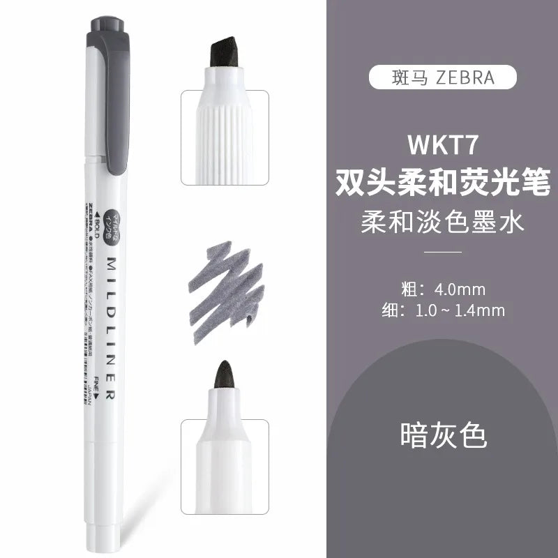 CowLost | product_id-zebra-wkt7-mildliner-dual-tip-highlighter-japanese-stationery-1pc |34