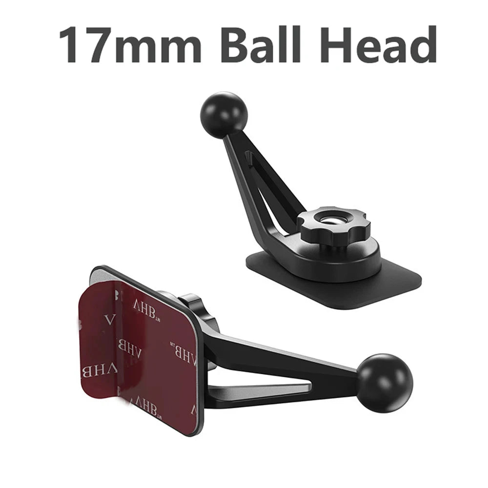 CowLost | product_id-mcgillon-17mm-ball-head-sticky-base-mount-for-mobile-phone-dvr-car-dashboard-desktop-holder |16