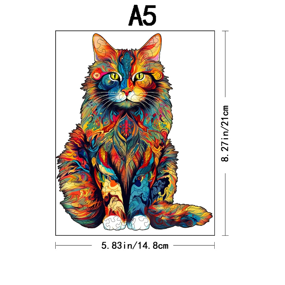 CowLost | product_id-color-changing-cat-wooden-animal-puzzle-high-difficulty-toy |11