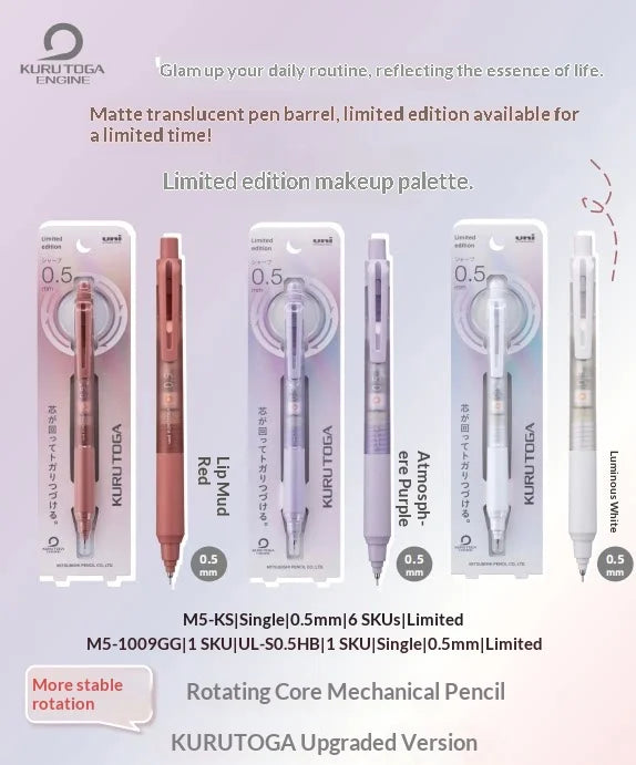CowLost | product_id-uni-kurutoga-m5-ks-0-5mm-mechanical-pencil-with-auto-rotating-lead-for-stable-writing-and-study |11