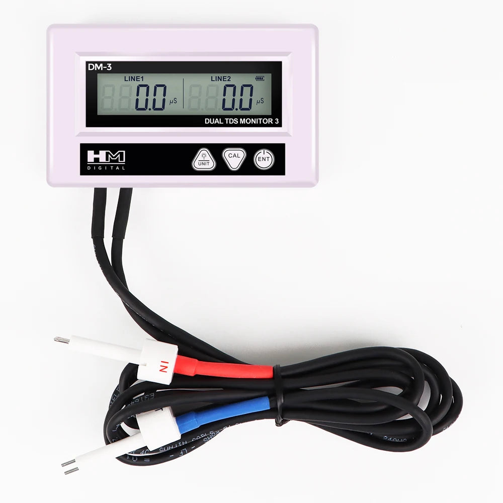 HM Digital Online Dual Channel TDS EC Meter LCD Water Quality Tester for Pool Laboratory