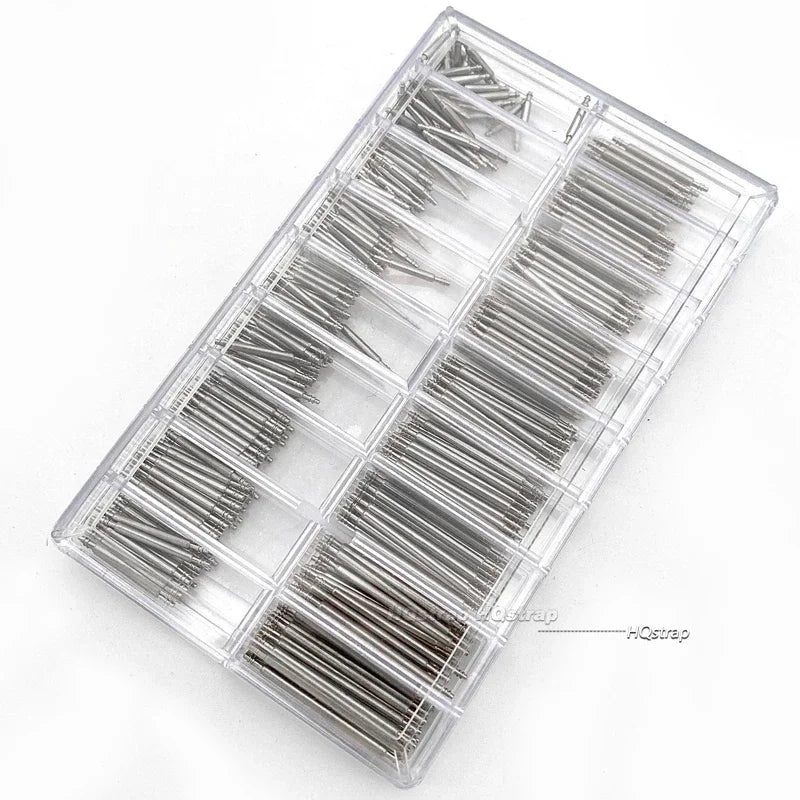 CowLost | product_id-360pcs-stainless-steel-watch-spring-bars-strap-pins-1-5-1-8mm-diameter-8-25mm-length-repair-kit |5
