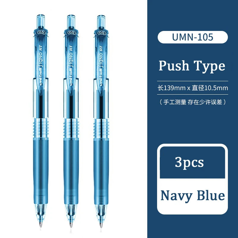 CowLost | product_id-japan-uni-ball-0-5mm-gel-pens-black-blue-red-navy-for-school-office |11
