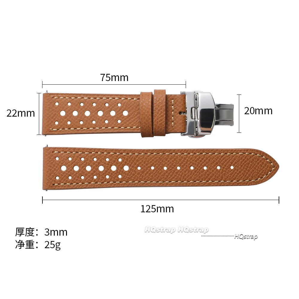 CowLost | product_id-vintage-handmade-leather-watch-strap-18-22mm-quick-release-gray-black-brown-blue |7