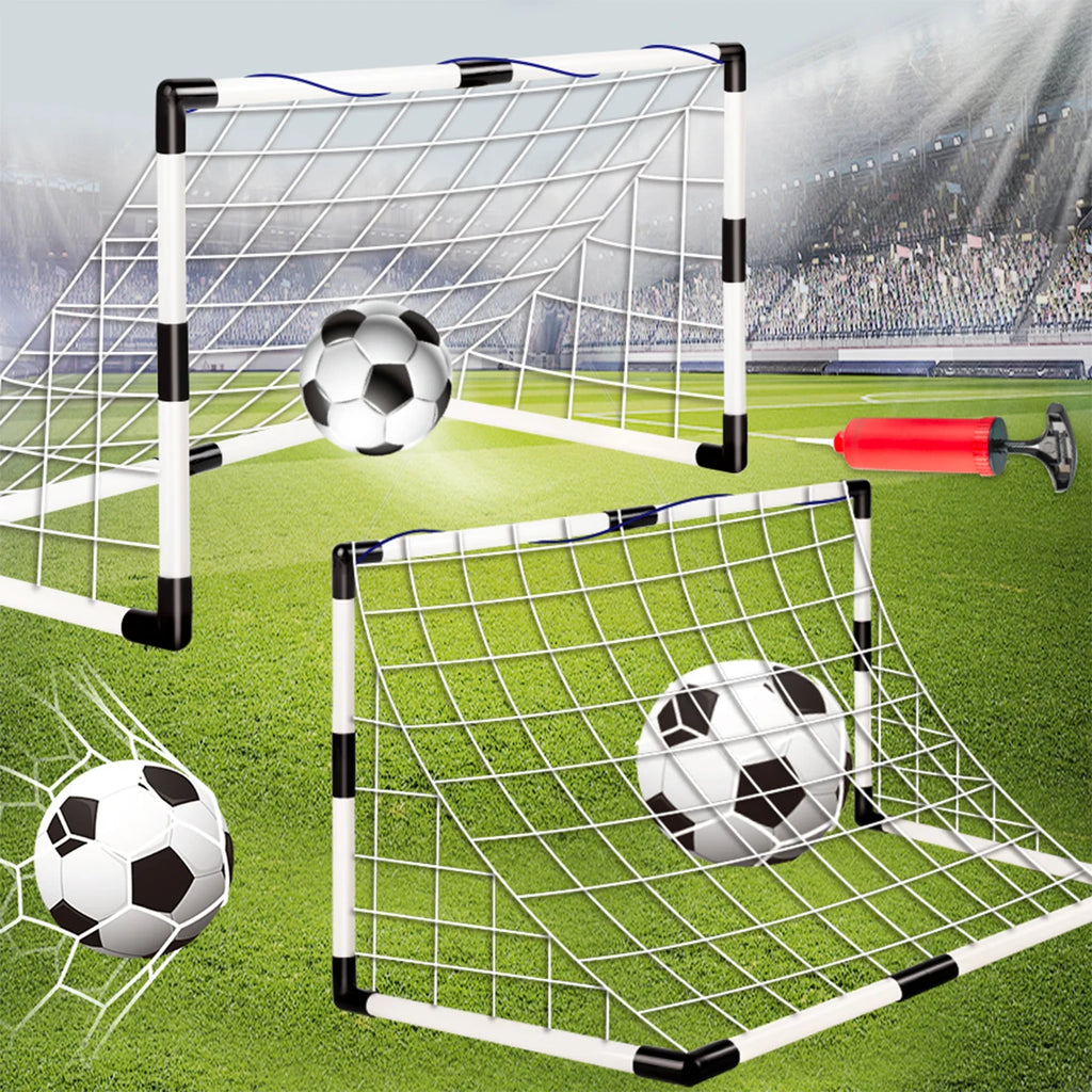 CowLost | product_id-childrens-foldable-football-goal-with-pump-and-ball-outdoor-soccer-training-toy |1