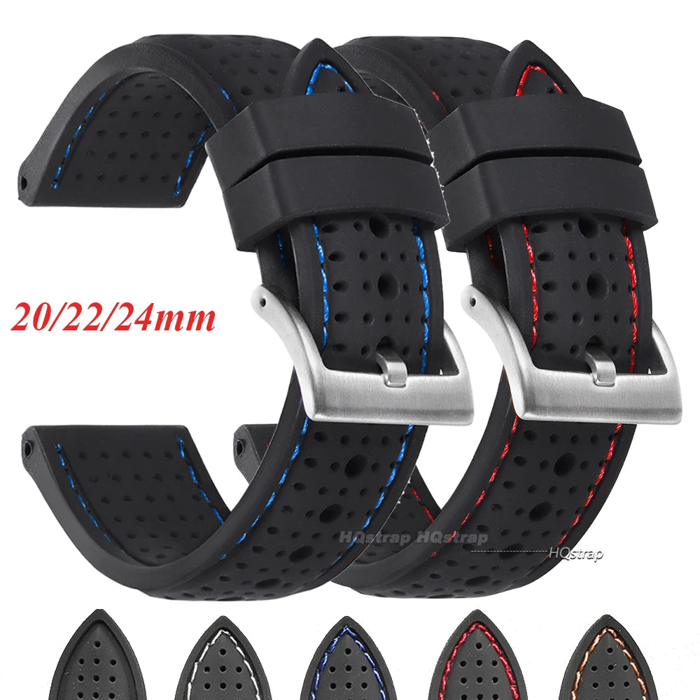 CowLost | watch-bands-product_id-breathable-silicone-sports-watchband-20mm-22mm-24mm-waterproof-universal-rubber-strap-for-smartwatch |7