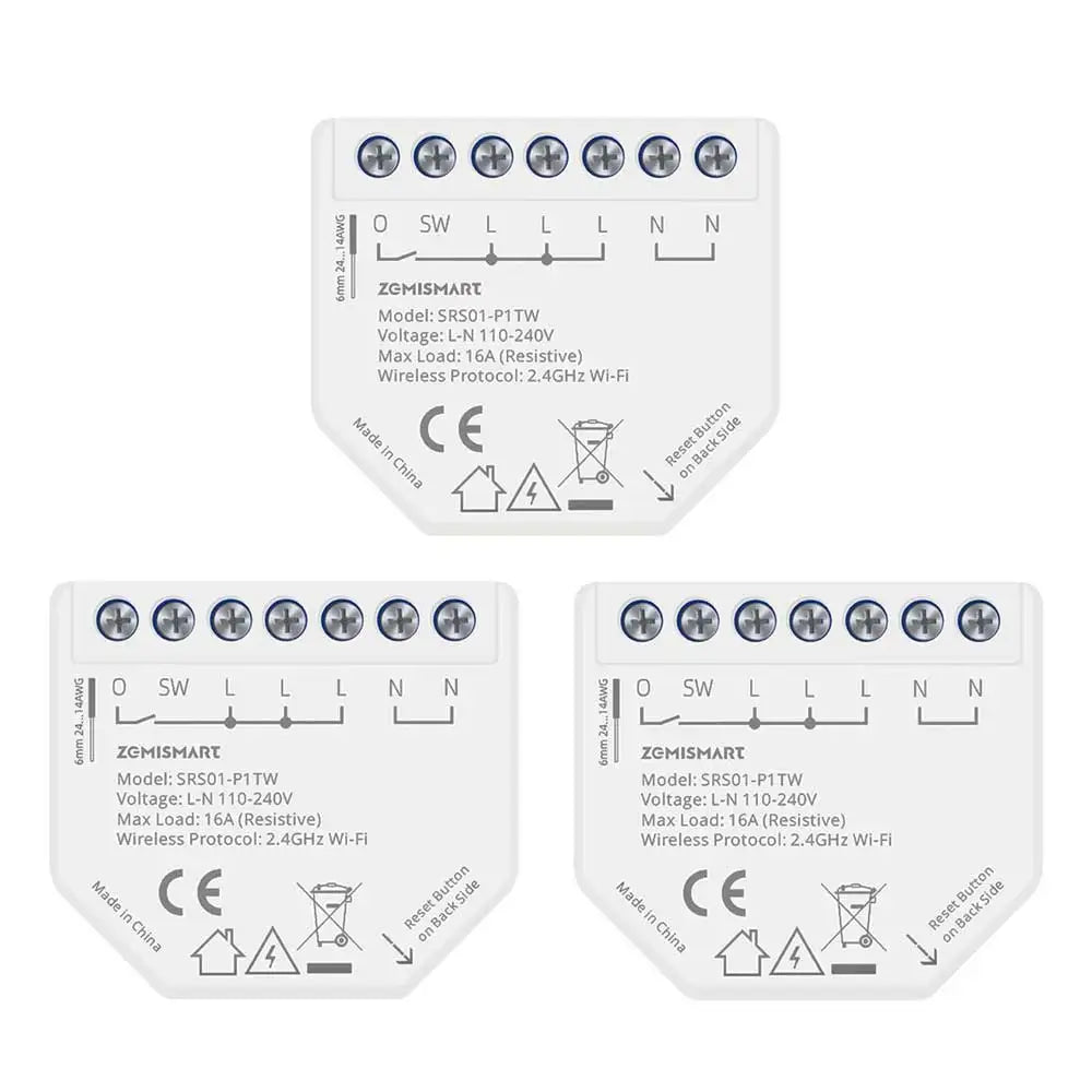 CowLost | zemismart-wifi-smart-mini-inline-switch-16a-1-gang-relay-with-power-monitor |24