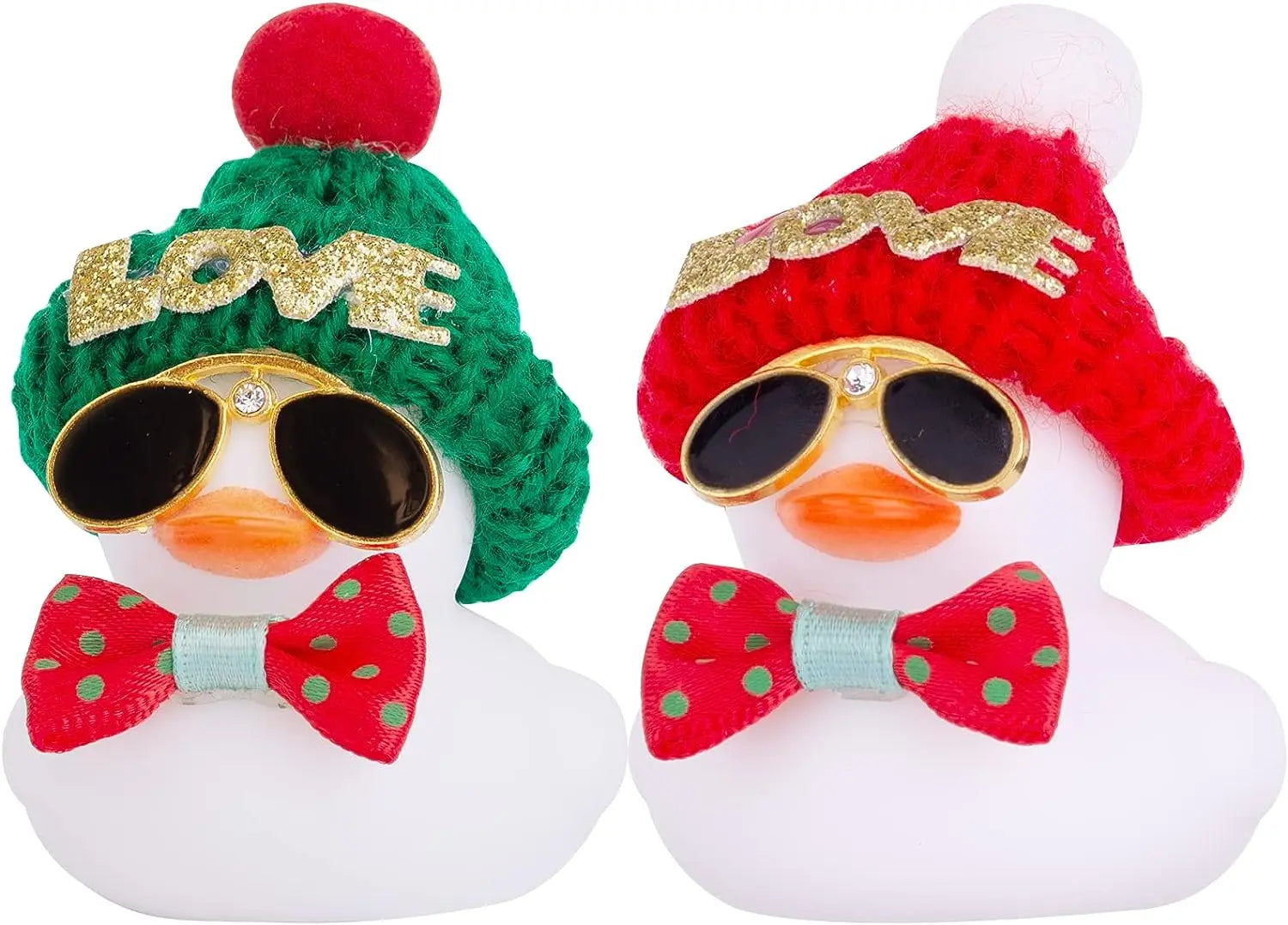 CowLost | product_id-2-pack-yellow-rubber-duck-christmas-car-dashboard-ornaments |14