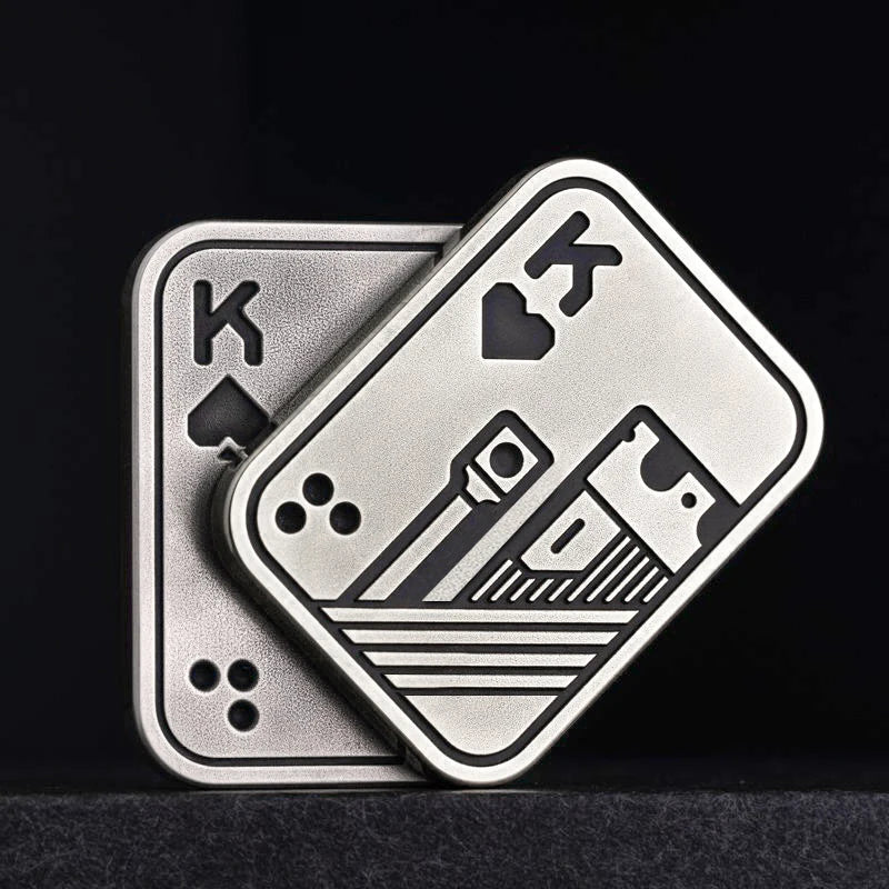 CowLost | product_id-magnetic-metal-poker-card-fidget-slider-stress-relief-edc-coin-toy |14