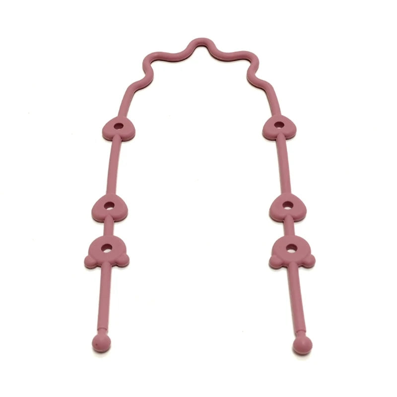 CowLost | baby-pacifier-chain-with-safety-straps-silicone-holder-stroller-highchair-accessory |14