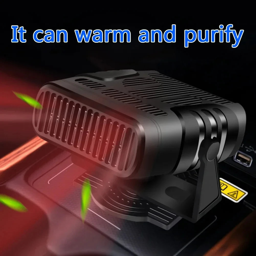 CowLost | car-heater-12v-24v-heater-portable-defogger-defroster-heating-fan-200w-dryer-windshield-defogging-household-heater-new |6