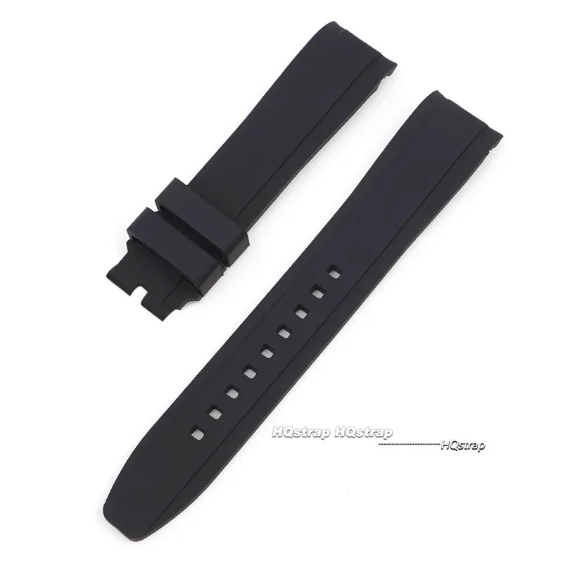CowLost | product_id-curved-end-waterproof-silicone-rubber-watch-strap-for-citizen-swatch-rolex-20mm-22mm |27