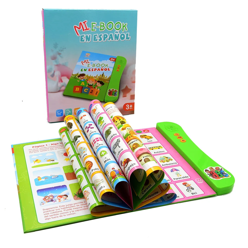 Learn Spanish for Kids Audio Book | Spanish Talking Sound Book for Toddlers