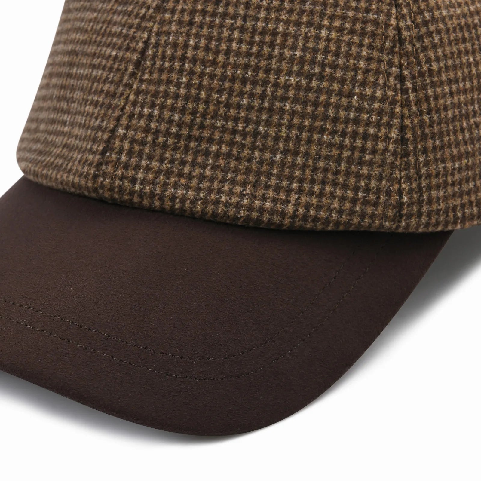 CowLost | botvela-mens-wool-tweed-baseball-cap-casual-style-soft-adjustable-unstructured-hat |12