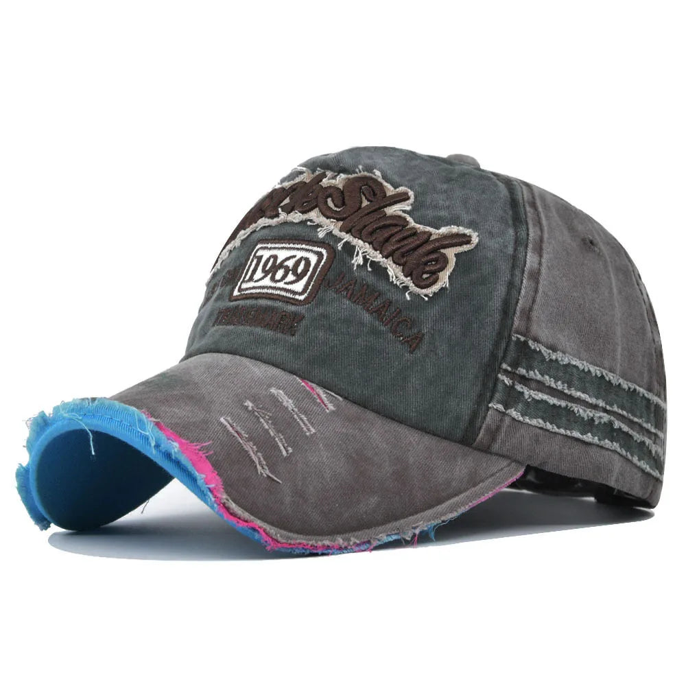 CowLost | washed-cotton-1969-embroidery-baseball-cap |22