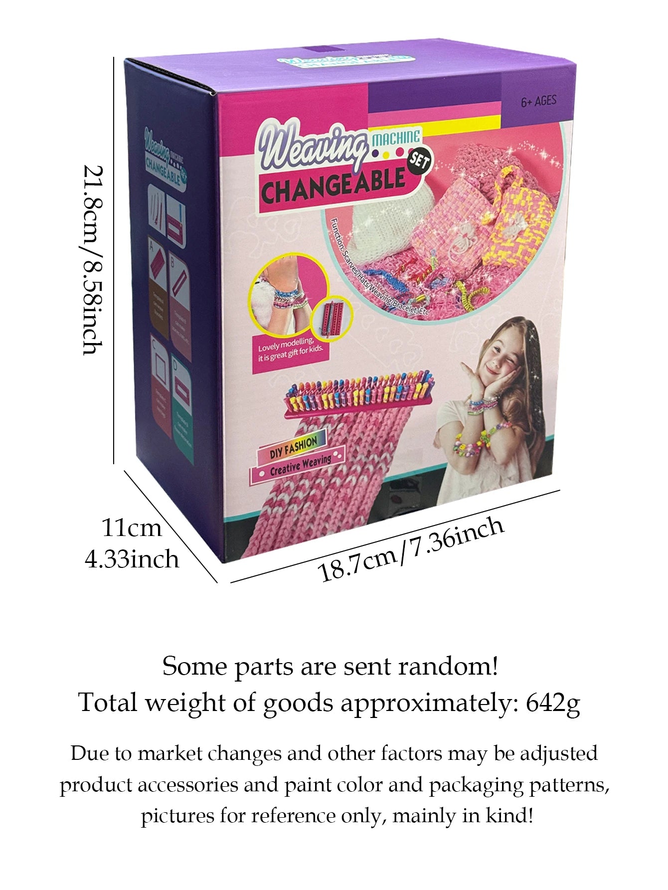 CowLost | product_id-diy-weaving-kit-for-kids-ages-6-arts-crafts-scarves-hats-and-bags |14