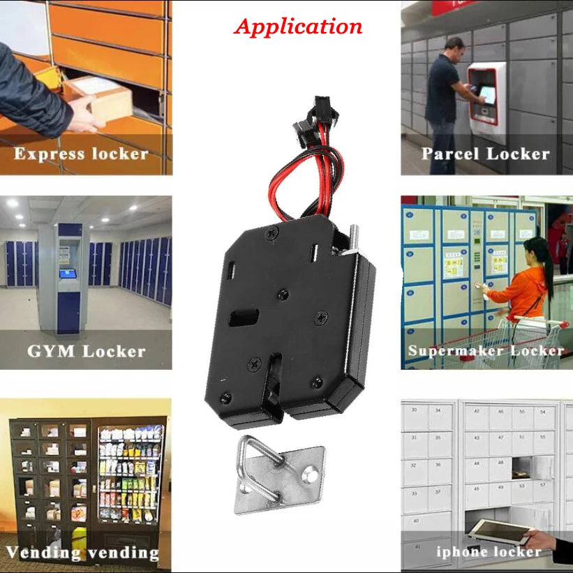 CowLost | locks-keys-product_id-12v-cabinet-lock-for-vending-machine-storage-with-feedback-sm2p-terminal-10pcs |5