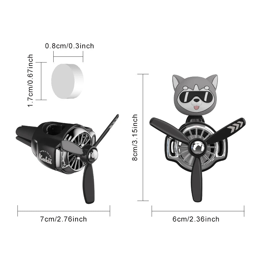 CowLost | product_id-no-perfume-diy-rotating-propeller-plane-dog-pilot-car-air-freshener-diffuser |5