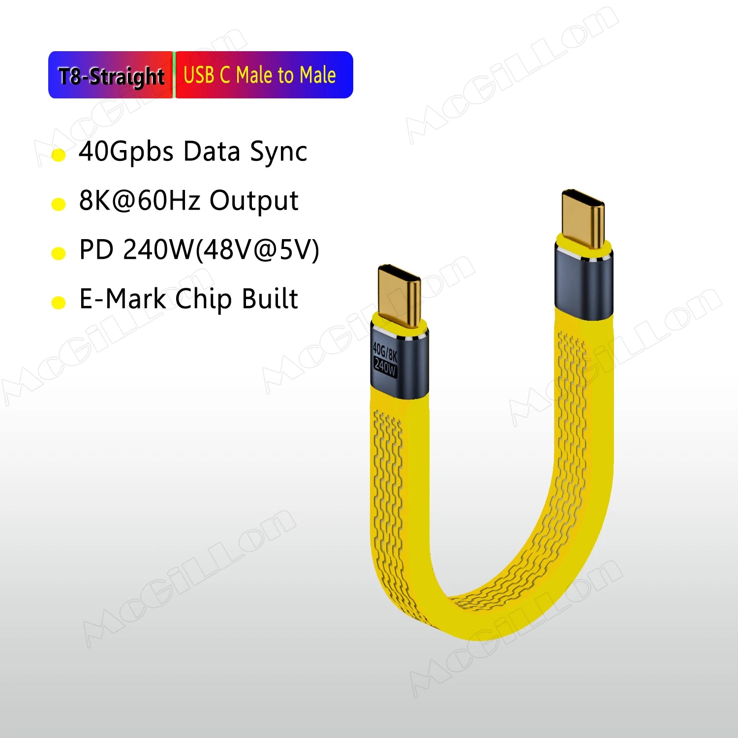 CowLost | product_id-pd240w-5a-fast-charging-type-c-to-type-c-elbow-cable-for-huawei-xiaomi-samsung-s21-s20-thunderbolt-3-data-transfer |20